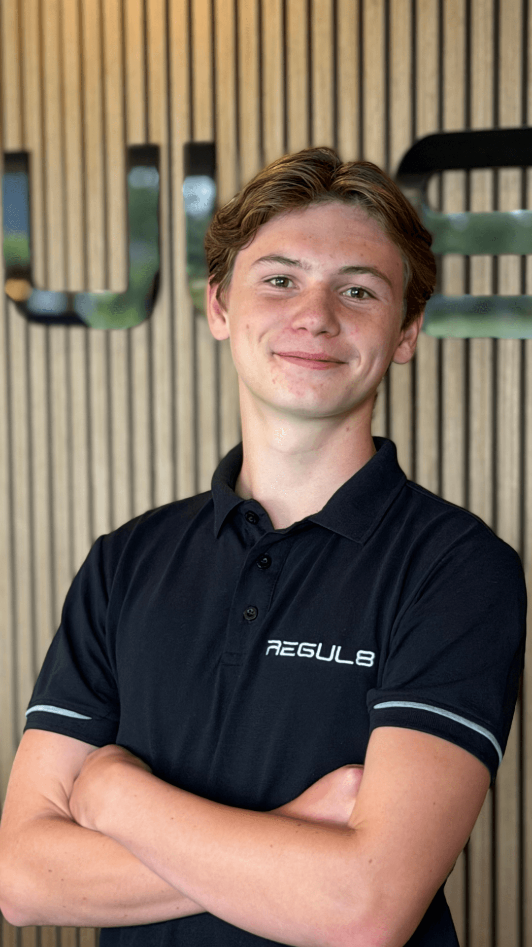 Portret van Tieme, fitnesstrainer bij Regul8