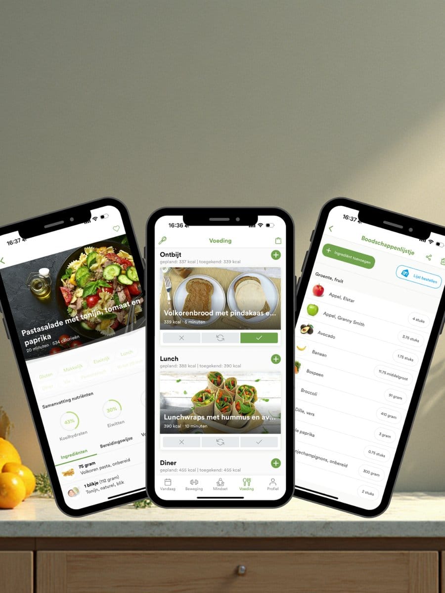 Sfeerbeeld FitFoodPlan bij Regul8
