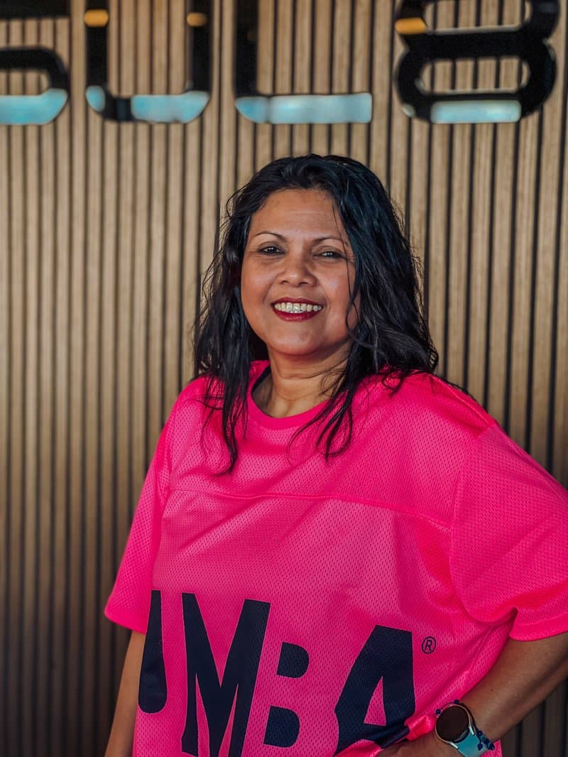 Portret van Milly, Zumba docent